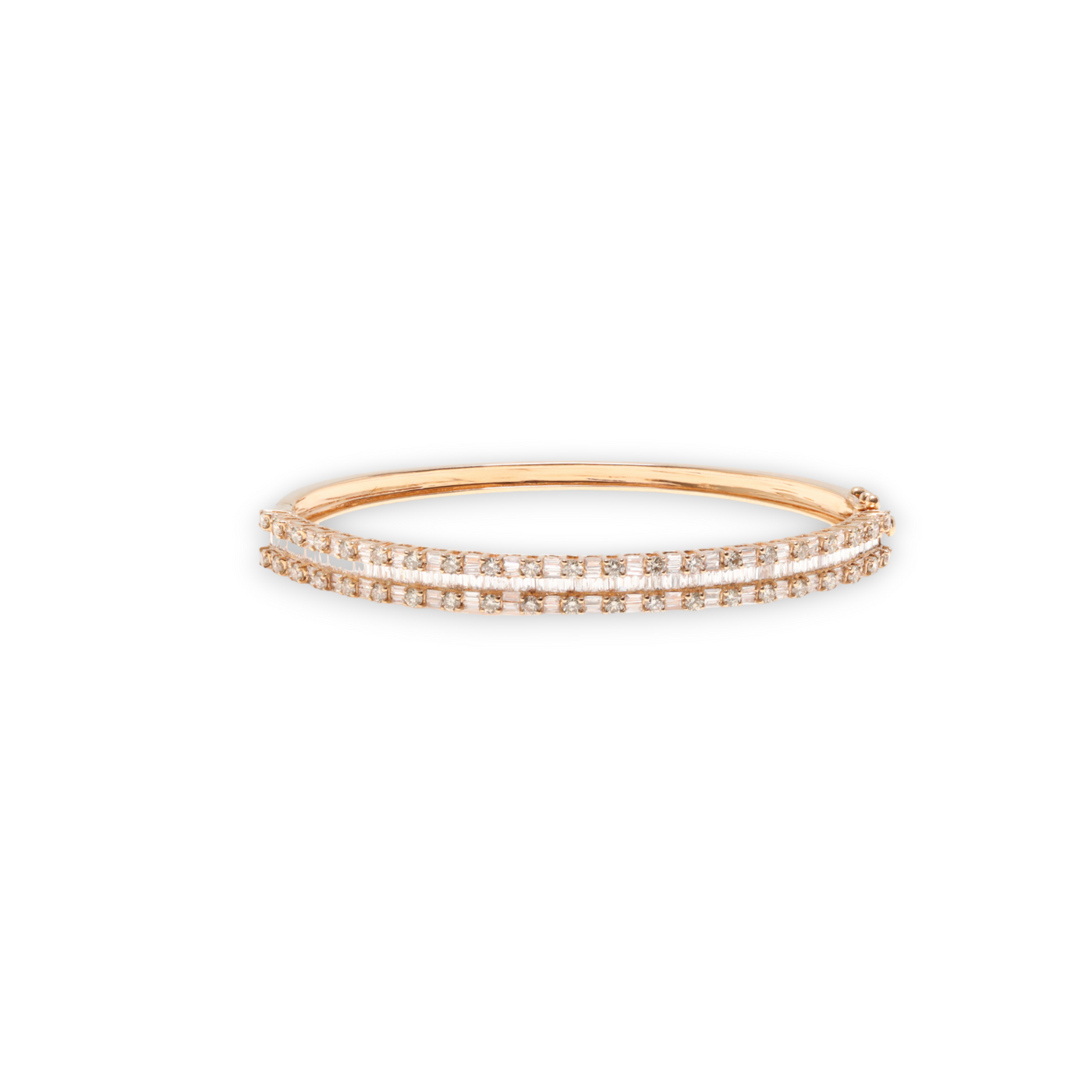 Baguette Diamond Bangle