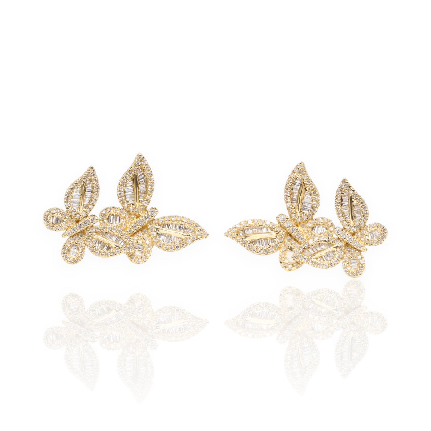 Butterfly Diamond Earrings