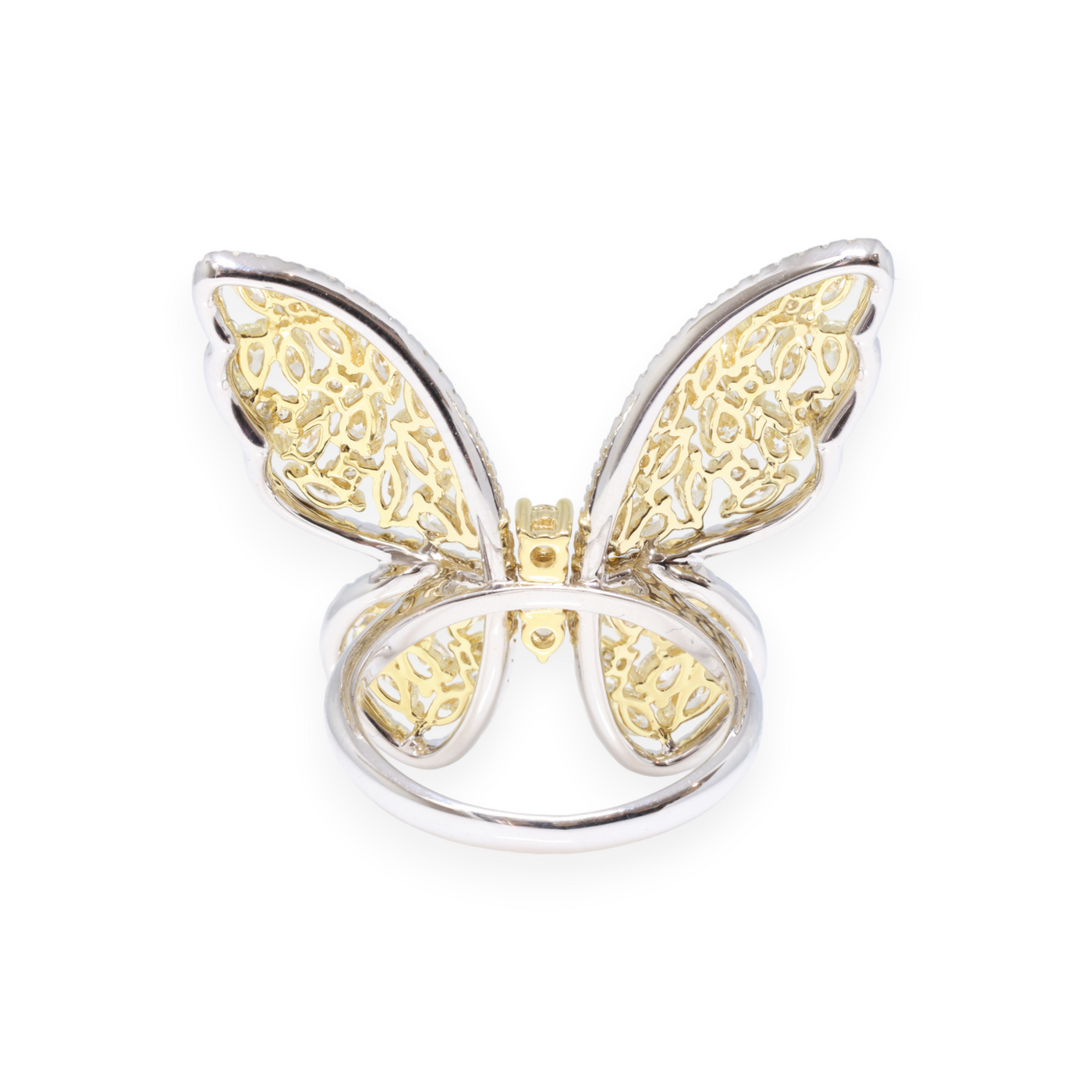 Butter Fly Marquise Diamond Ring