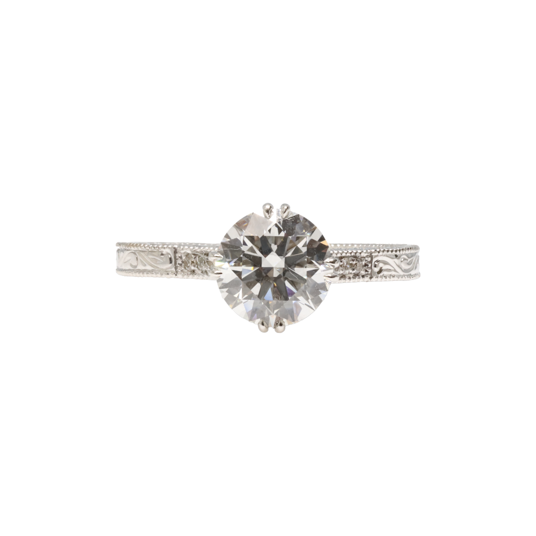 1.18ct Lab Grown Diamond Engagement Ring