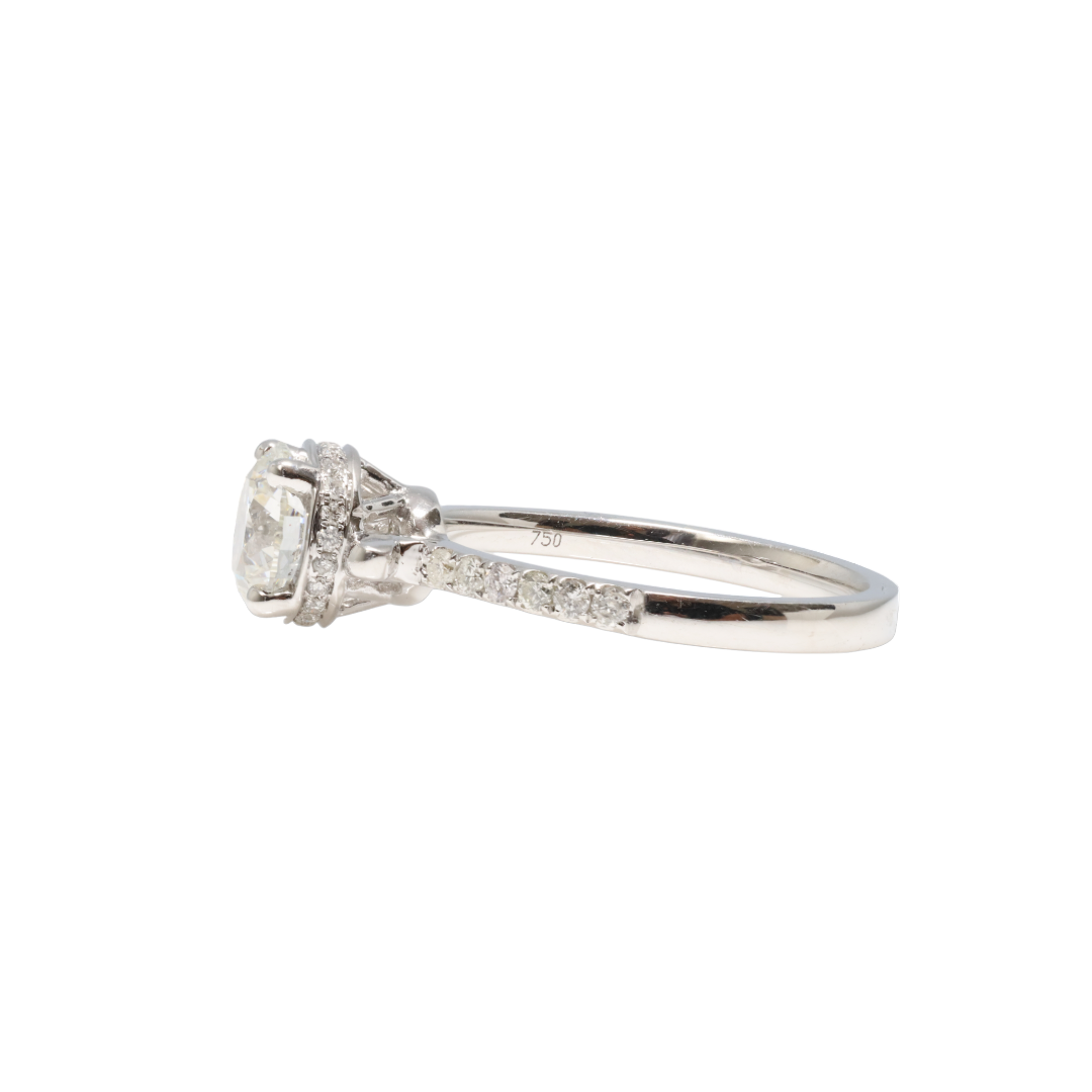 1.13ct Lab Grown Diamond Engagement Ring