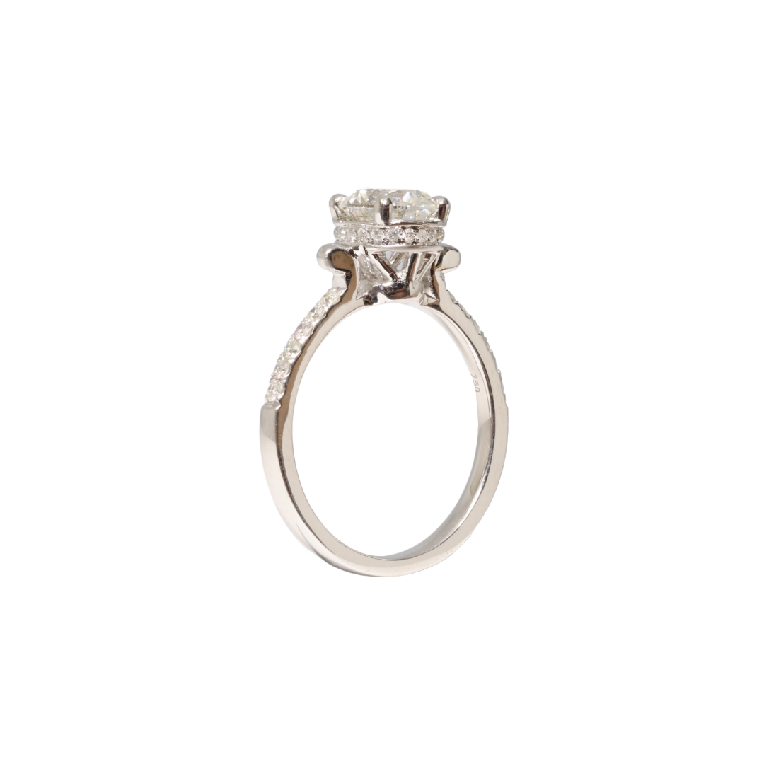 1.13ct Lab Grown Diamond Engagement Ring