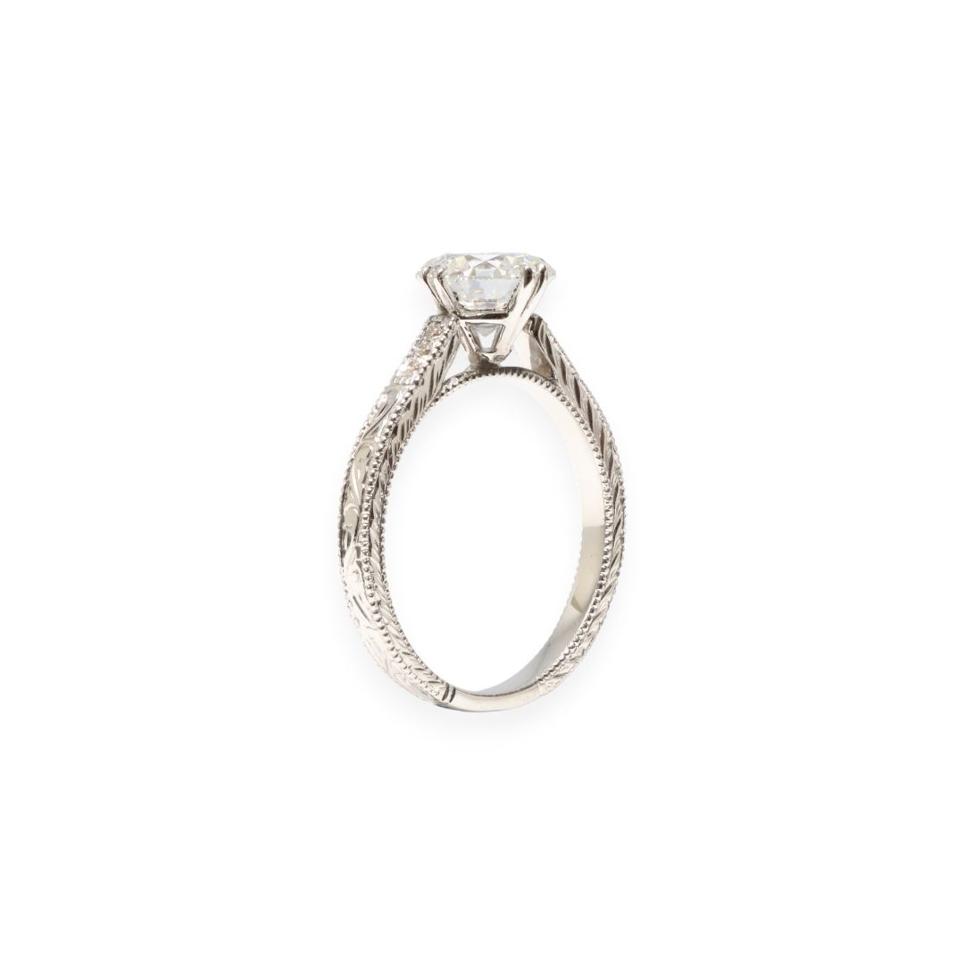 1.18ct Lab Grown Diamond Engagement Ring