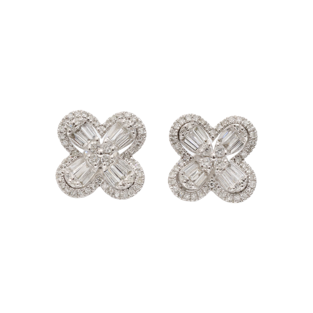 Clover Diamond Earrings