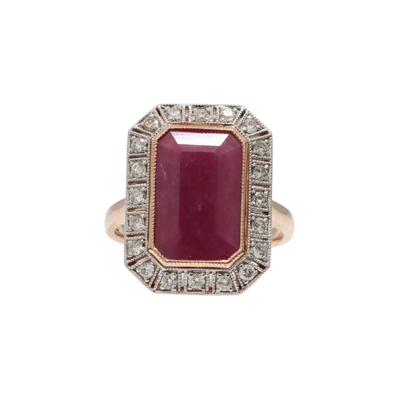 RUBY AND DIAMOND RING