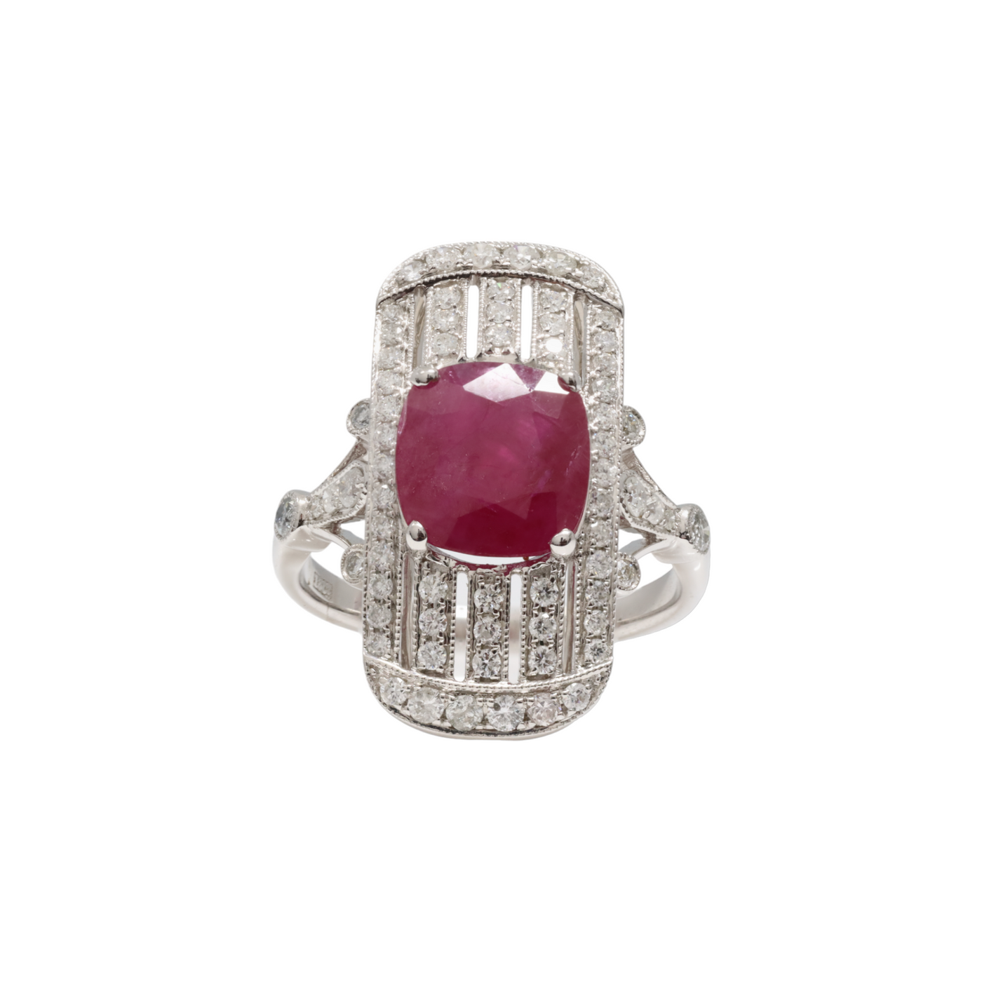 RUBY AND DIAMOND RING