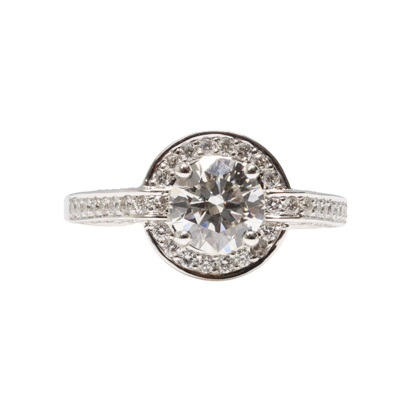 1.68ct Lab Grown Diamond Engagement Ring