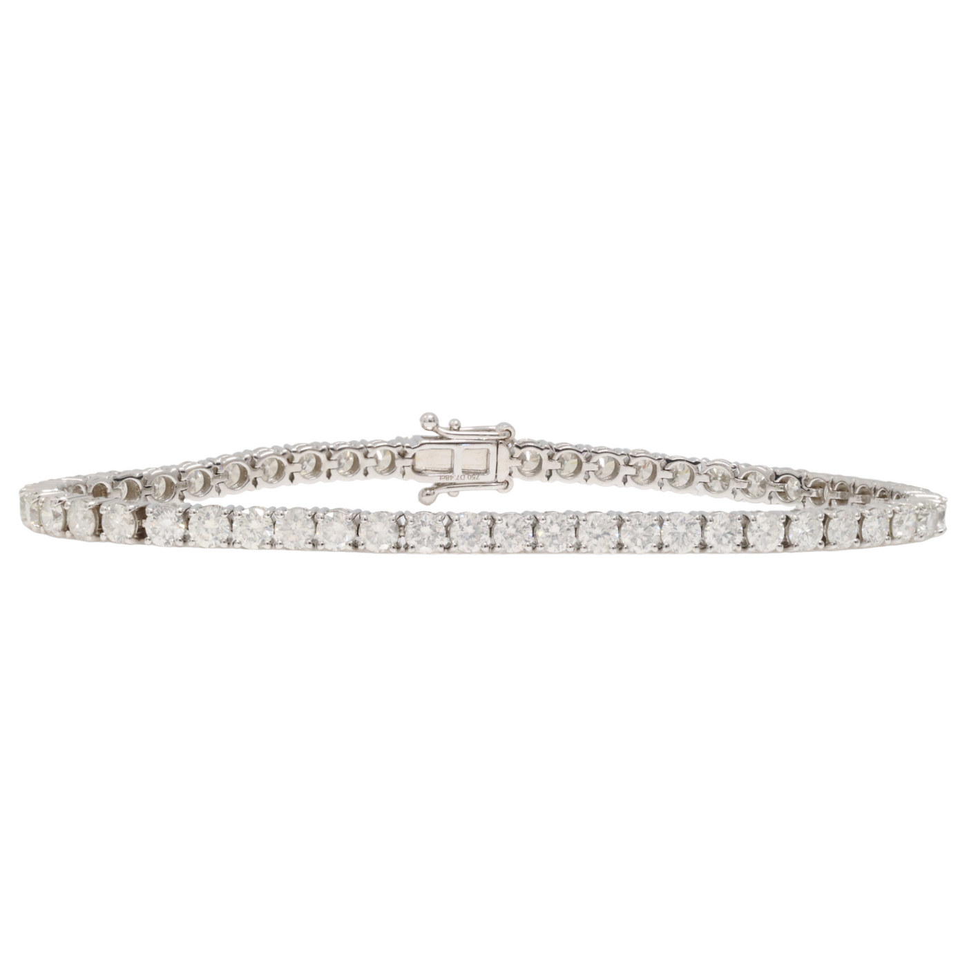 7.48CT  DIAMOND TENNIS BRACELET