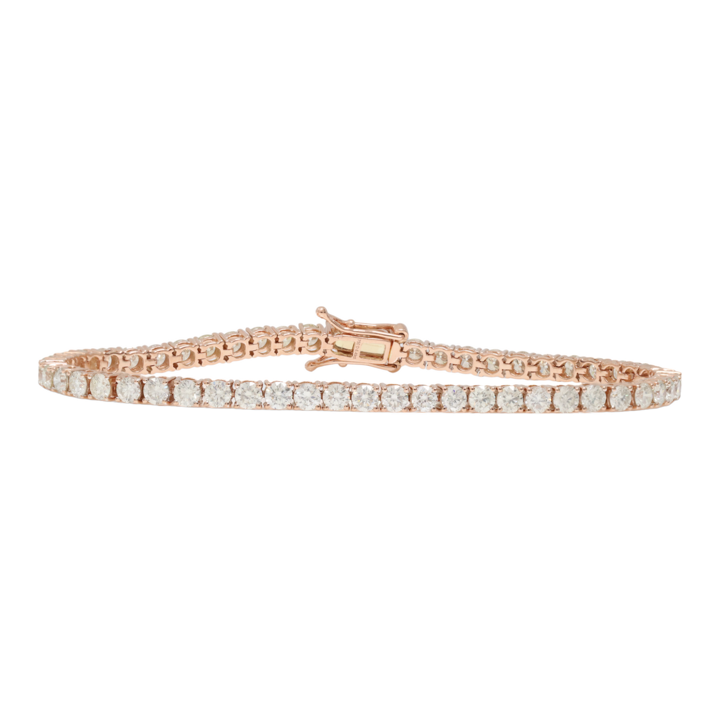 6.49CT DIAMOND TENNIS BRACELET