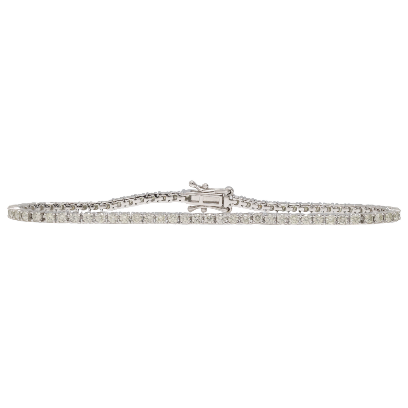 1.93CT WG DIAMOND TENNIS BRACELET