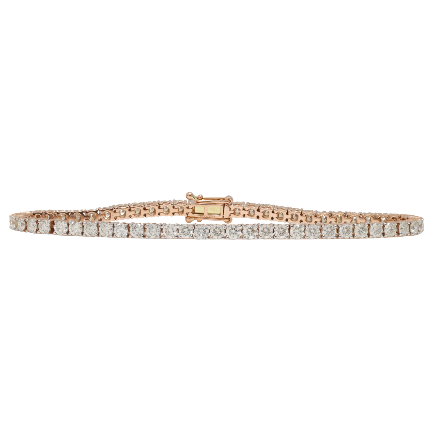 5.37CT DIAMOND TENNIS BRACELET