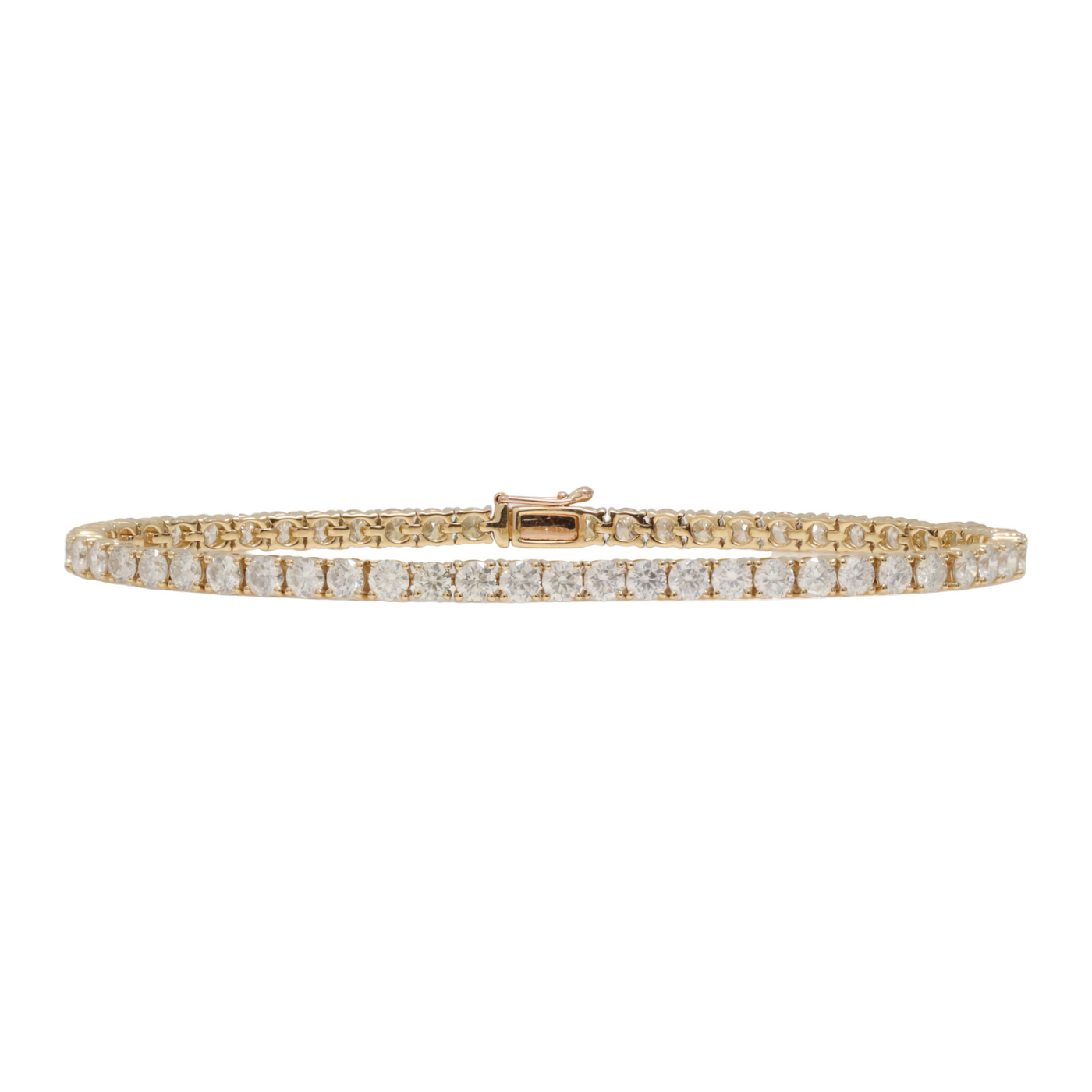 5.38CT DIAMOND TENNIS BRACELET