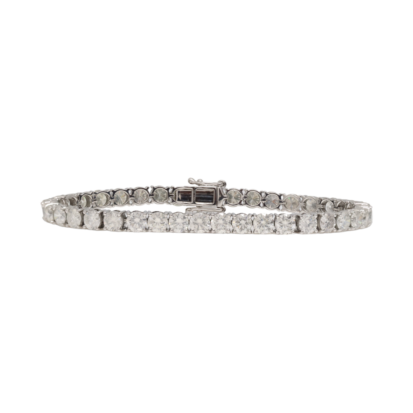 9.08CT DIAMOND TENNIS BRACELET