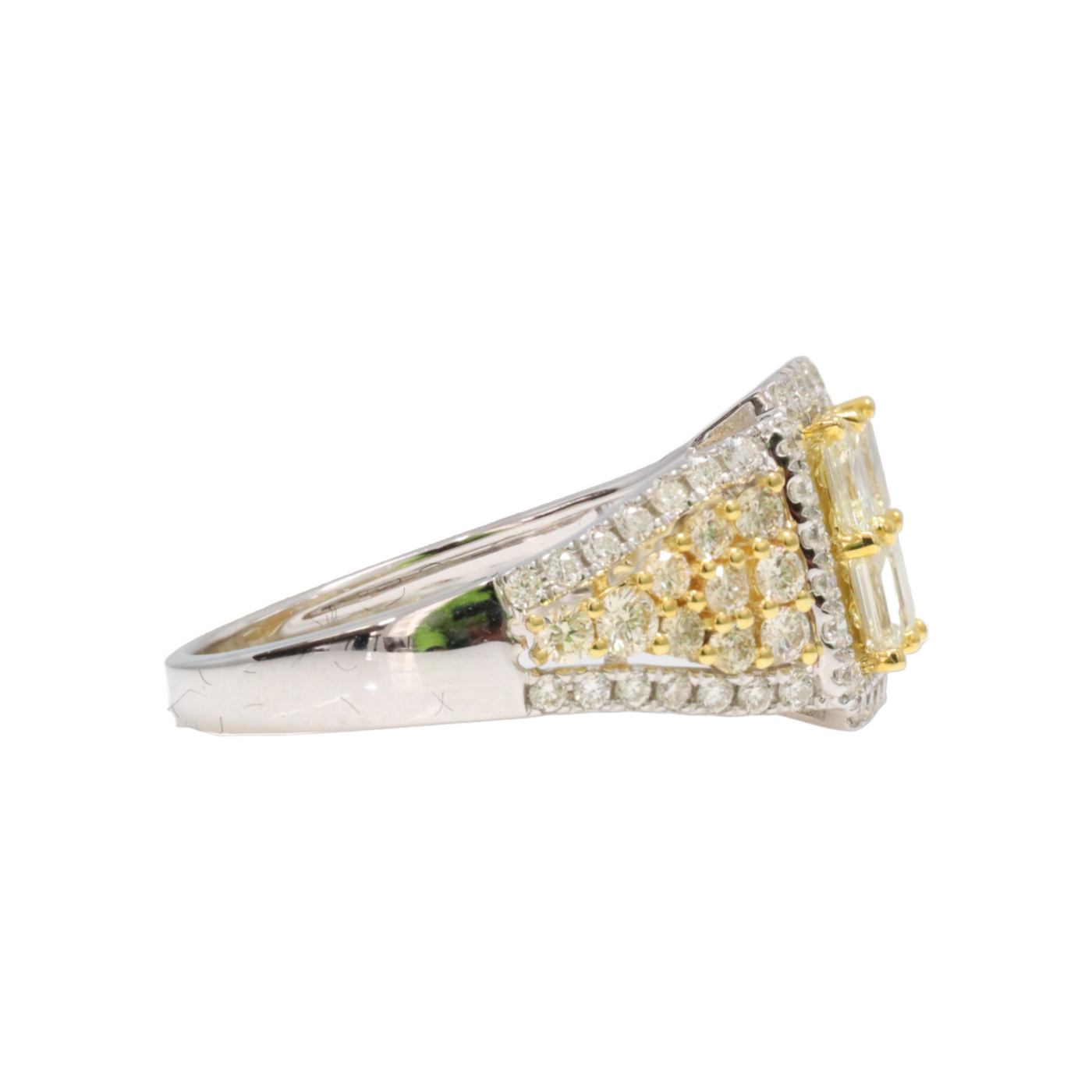 emerald cut diamond ring