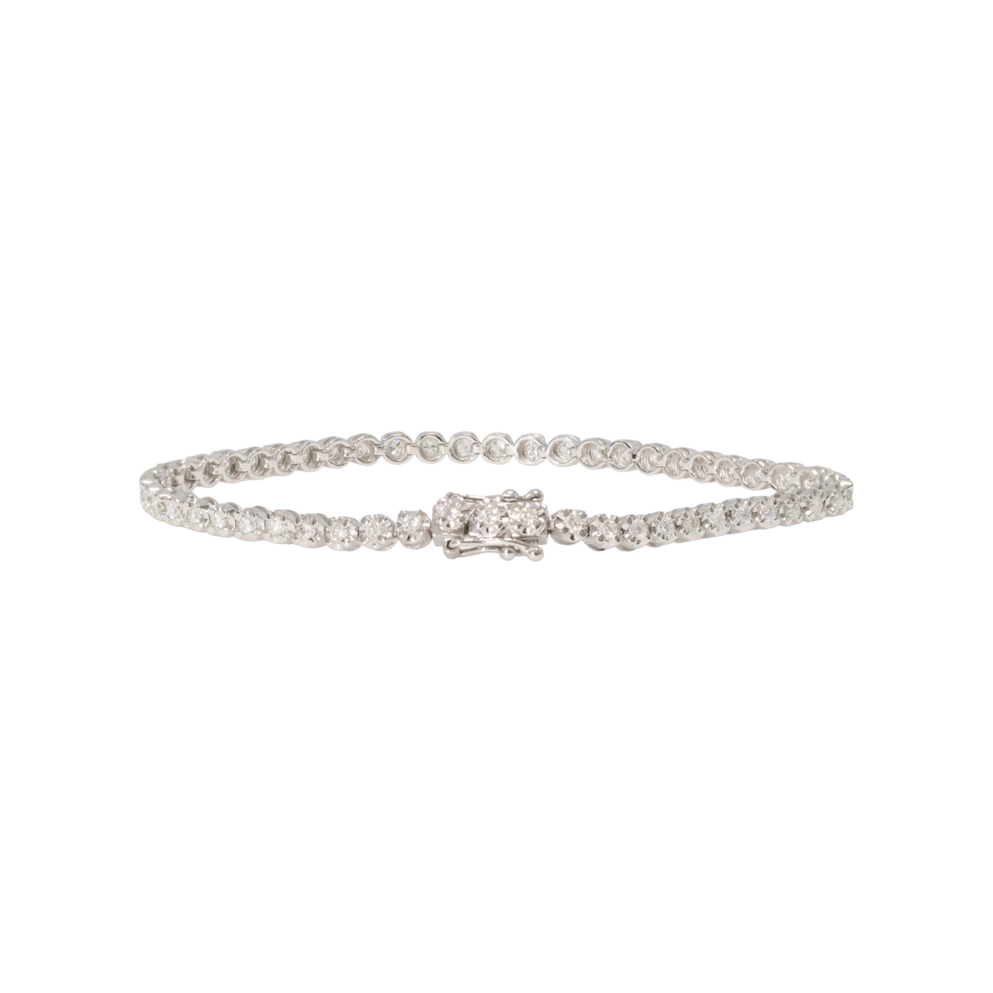 1.010ct diamond tennis bracelet