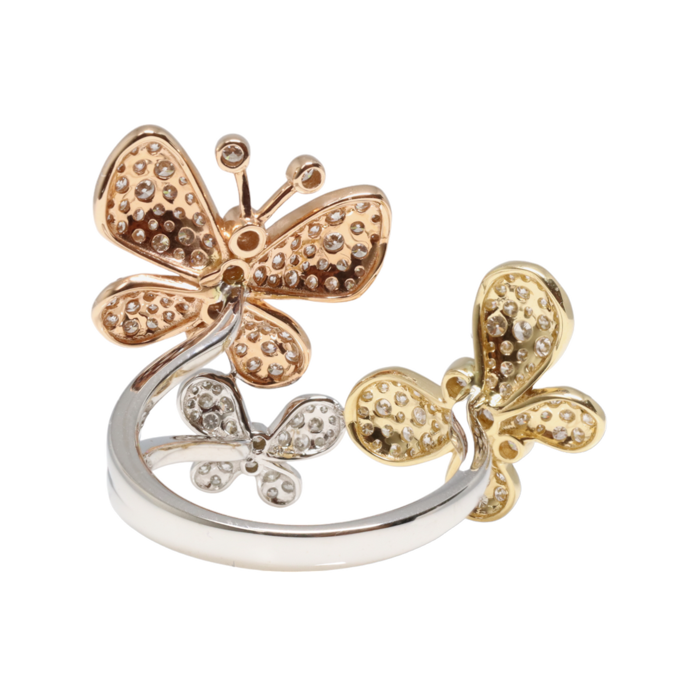 Butterfly Diamond Ring