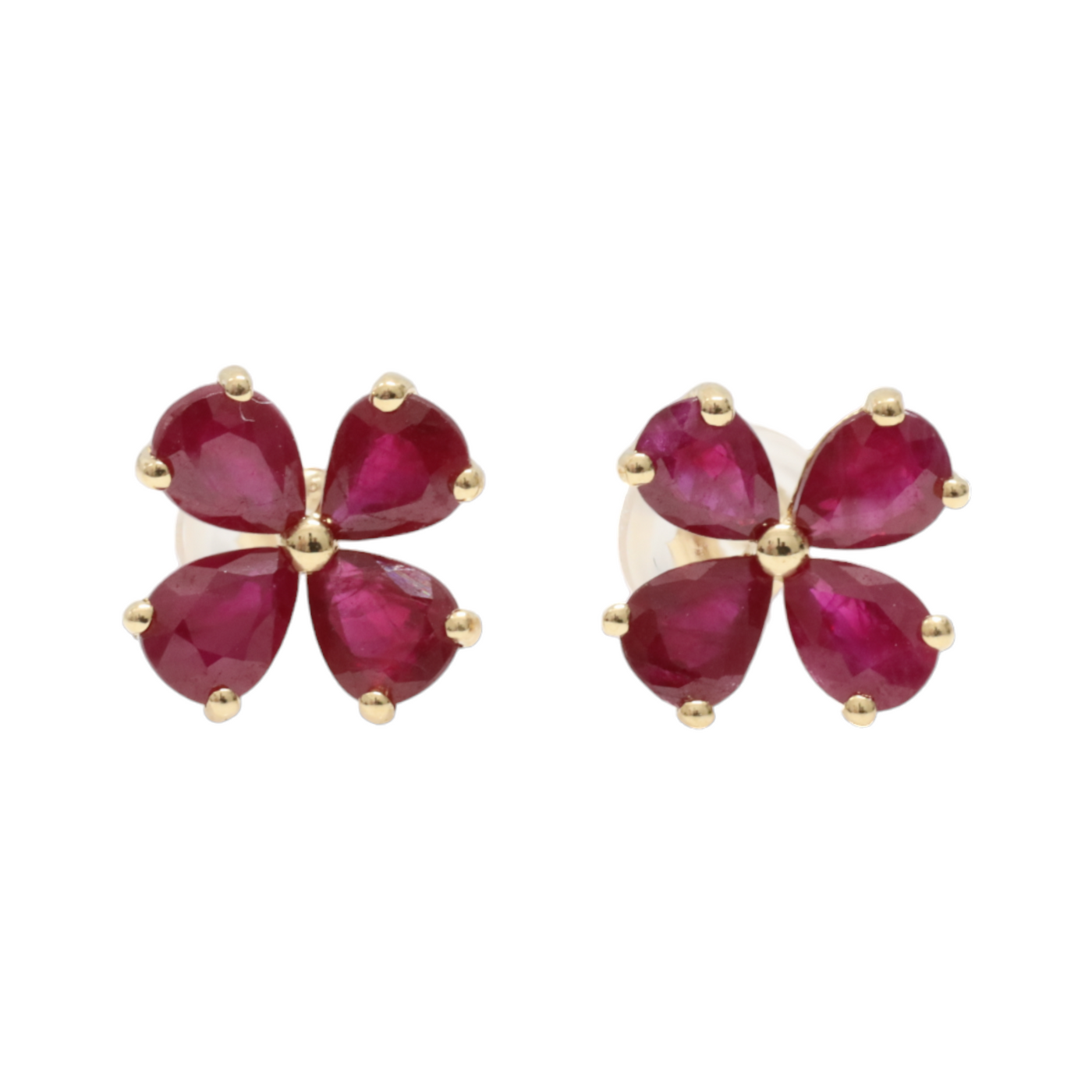 Ruby Stud Earrings