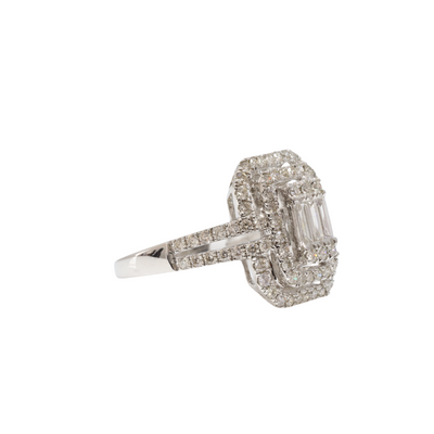 Diamond dress ring