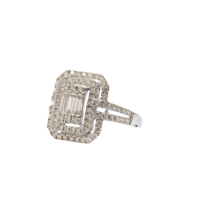 Diamond dress ring