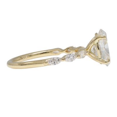 Lab Grown Oval & Marquise Diamond Ring