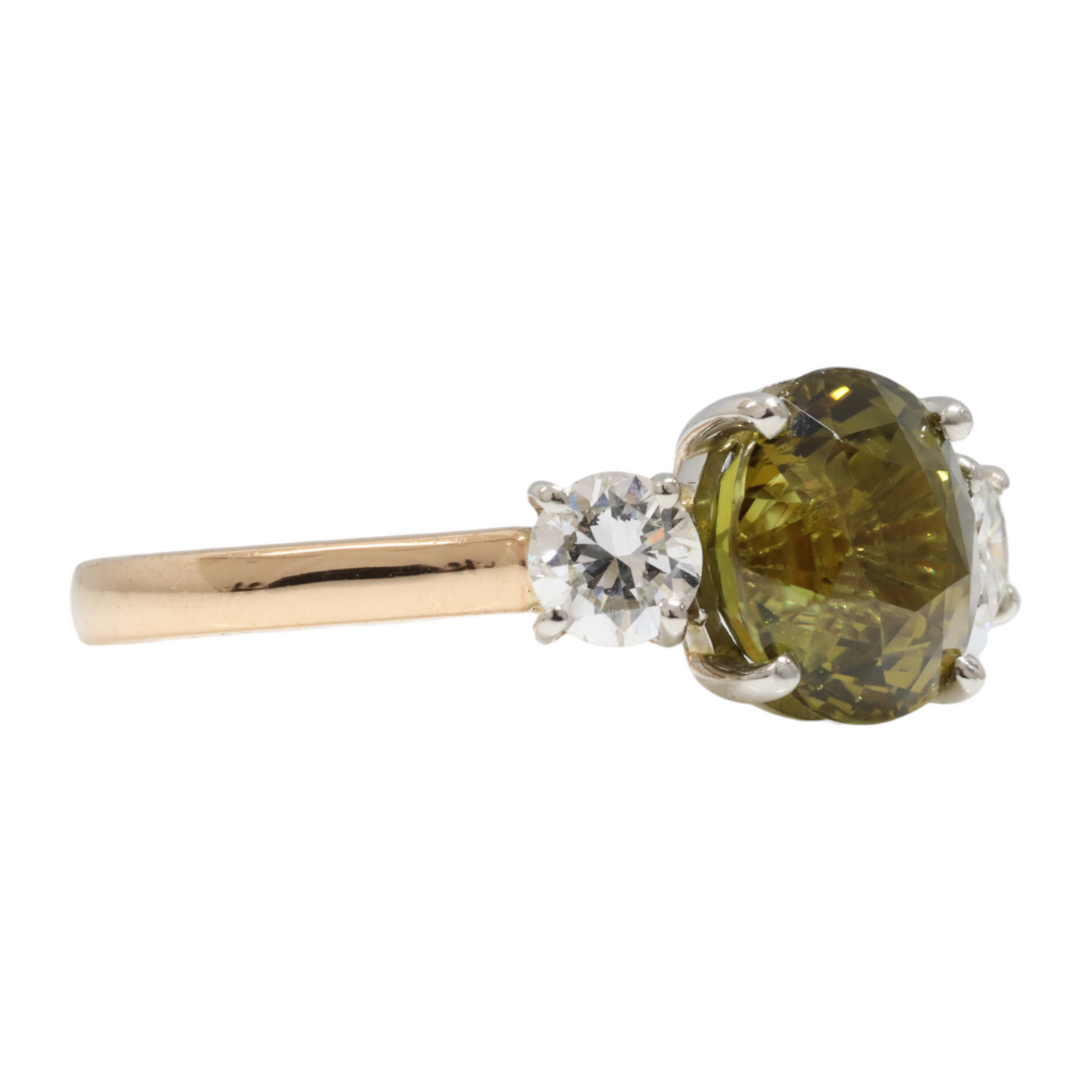 Alexandrite & Diamond Ring