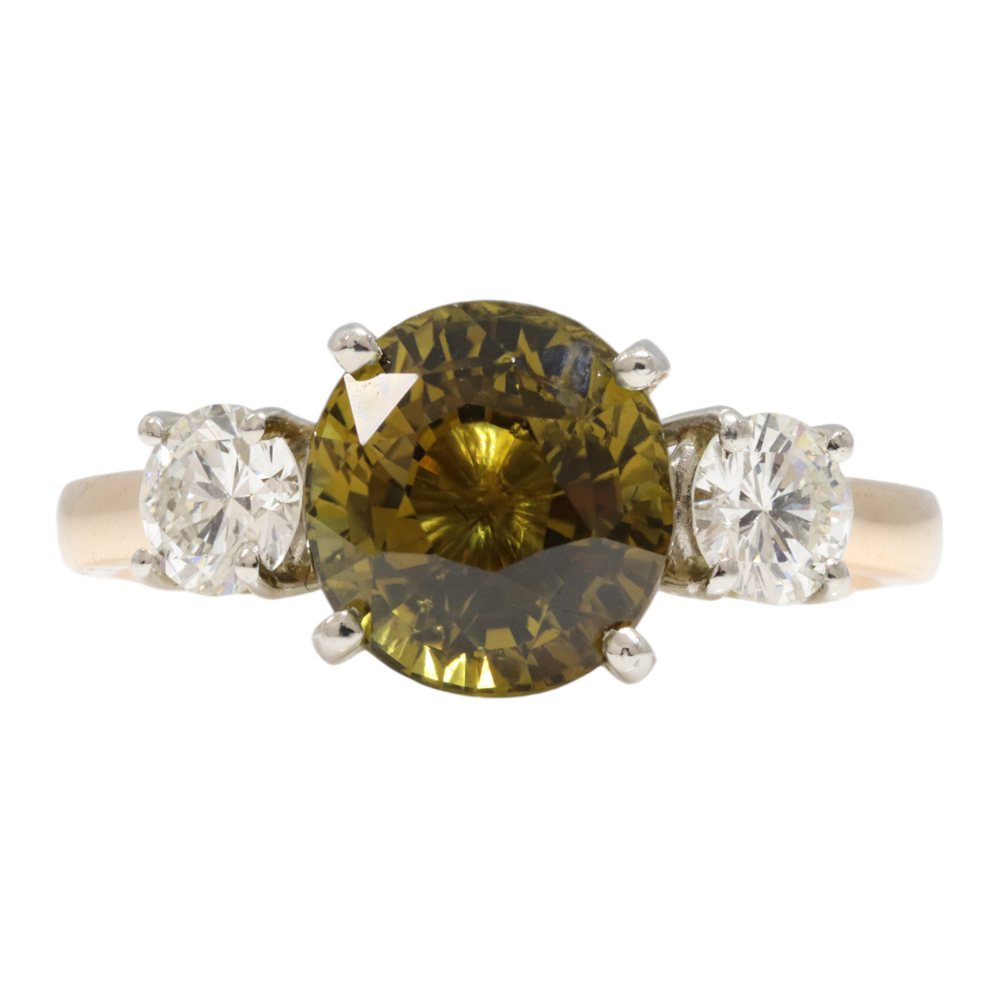 Alexandrite & Diamond Ring
