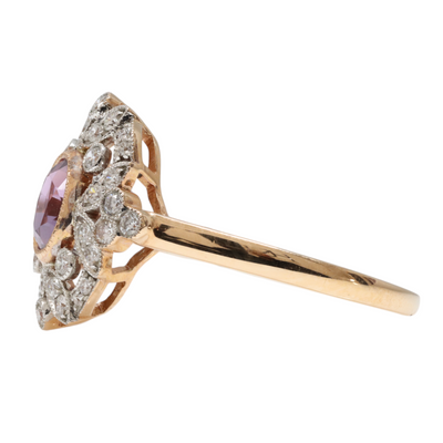 Sapphire & Diamond Ring
