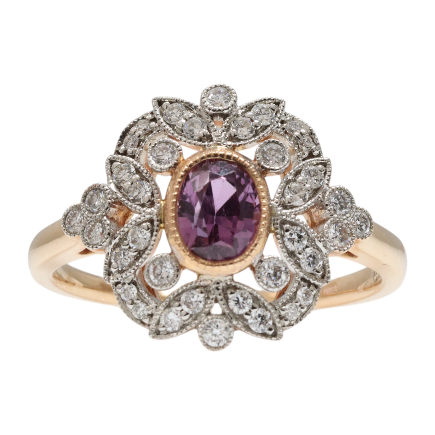 Sapphire & Diamond Ring