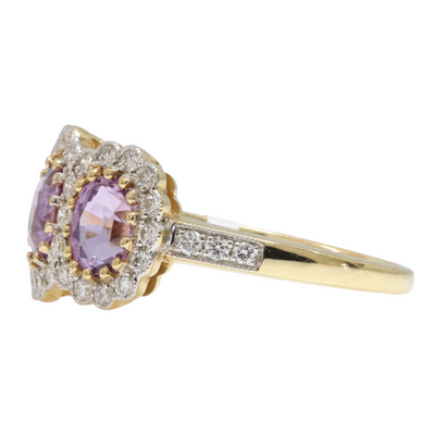 Sapphire & Diamond Ring
