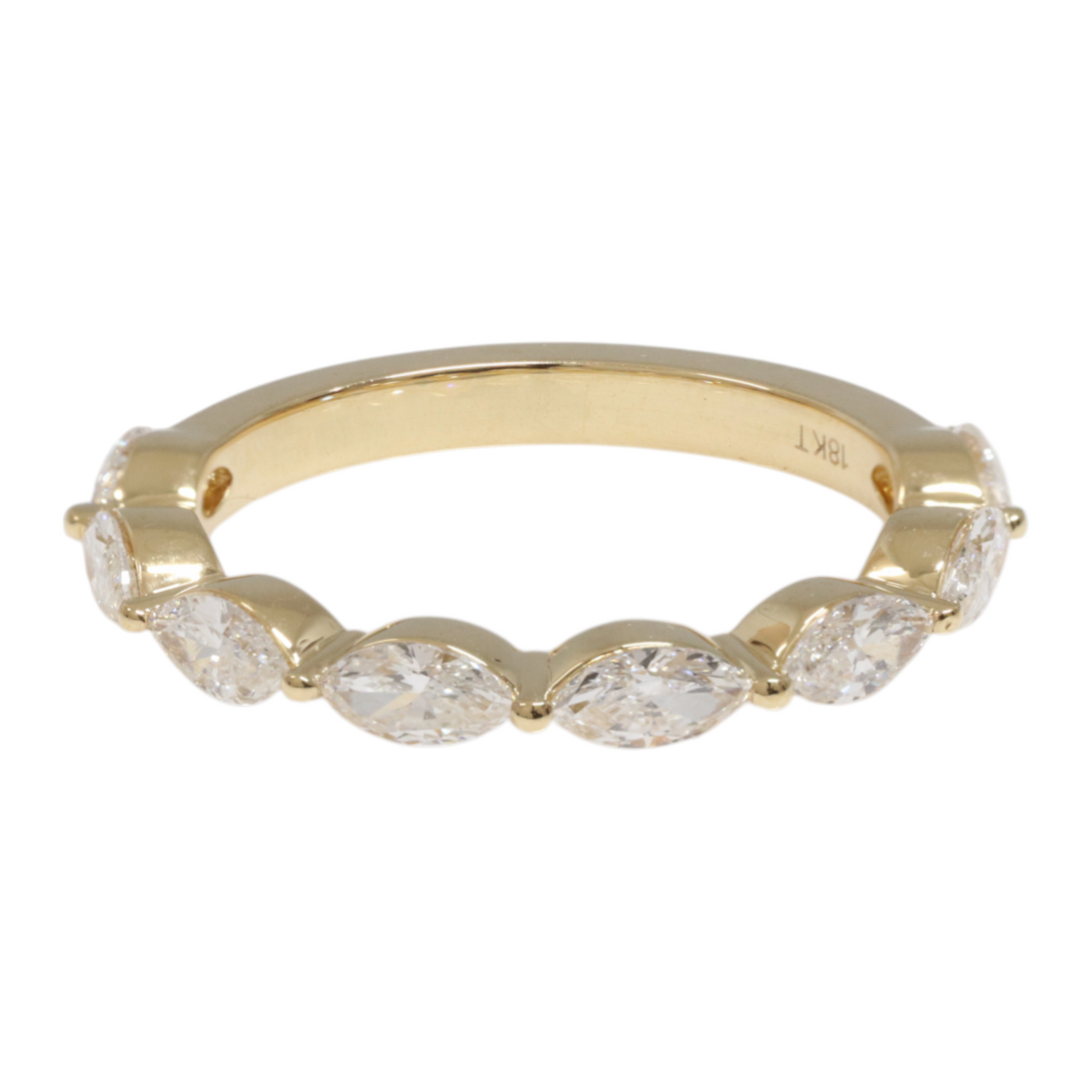 Lab Grown Marquise Band