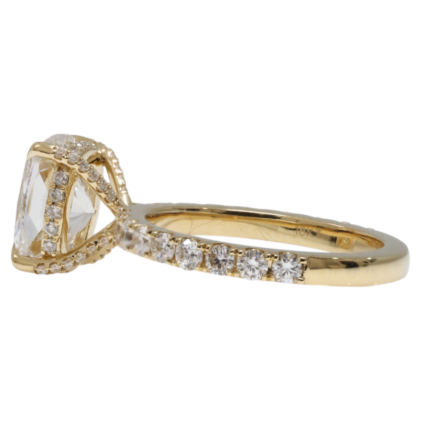 Cushion Modified Brilliant Engagement Ring