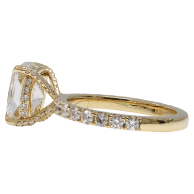 Cushion Modified Brilliant Engagement Ring