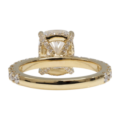 Cushion Modified Brilliant Engagement Ring