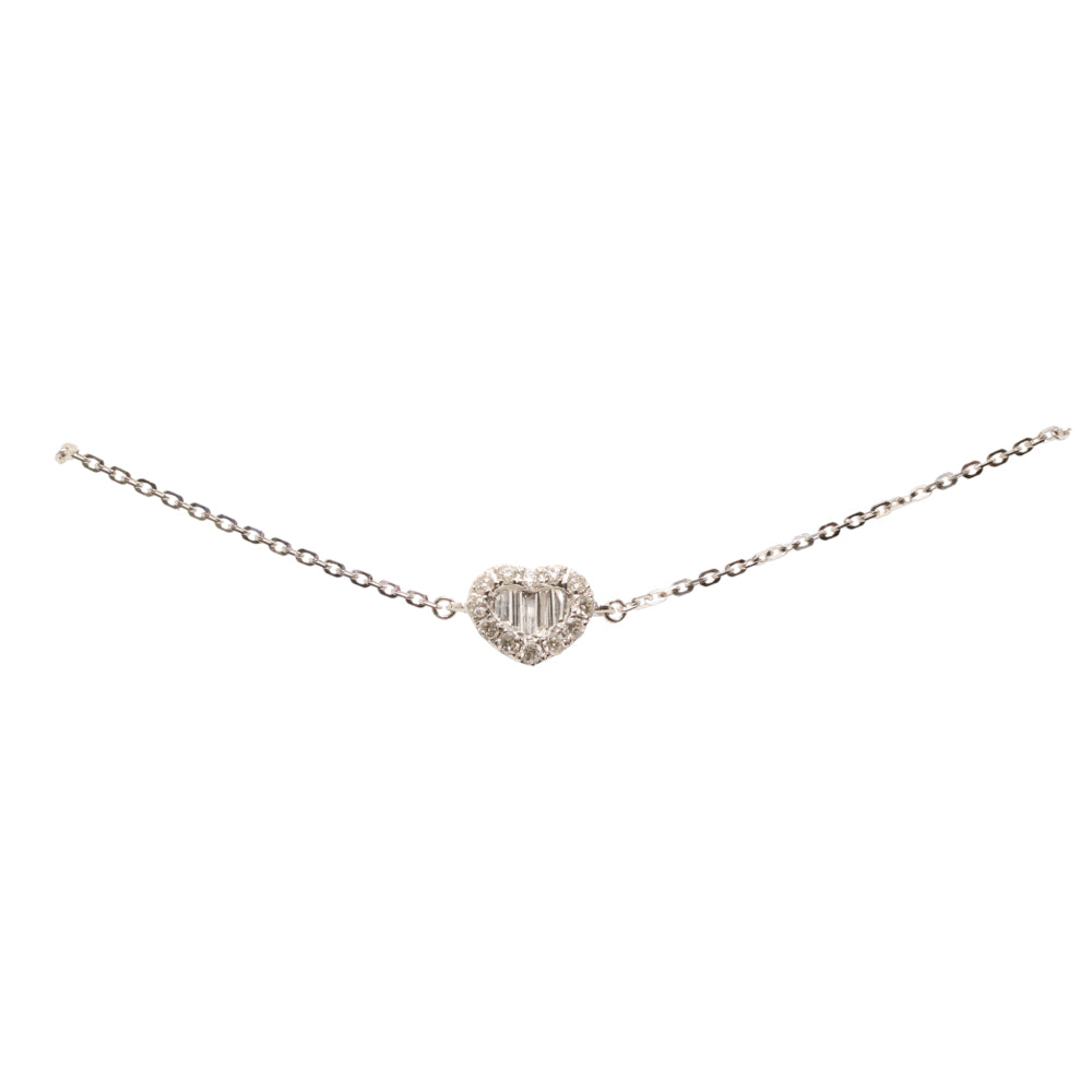 Diamond Heart Bracelet