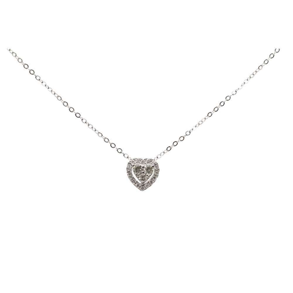 Heart Diamond Pendant