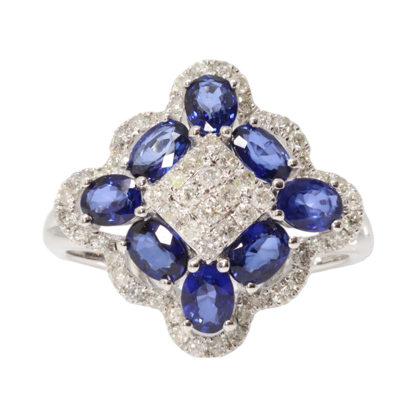 Sapphire and Diamond Ring