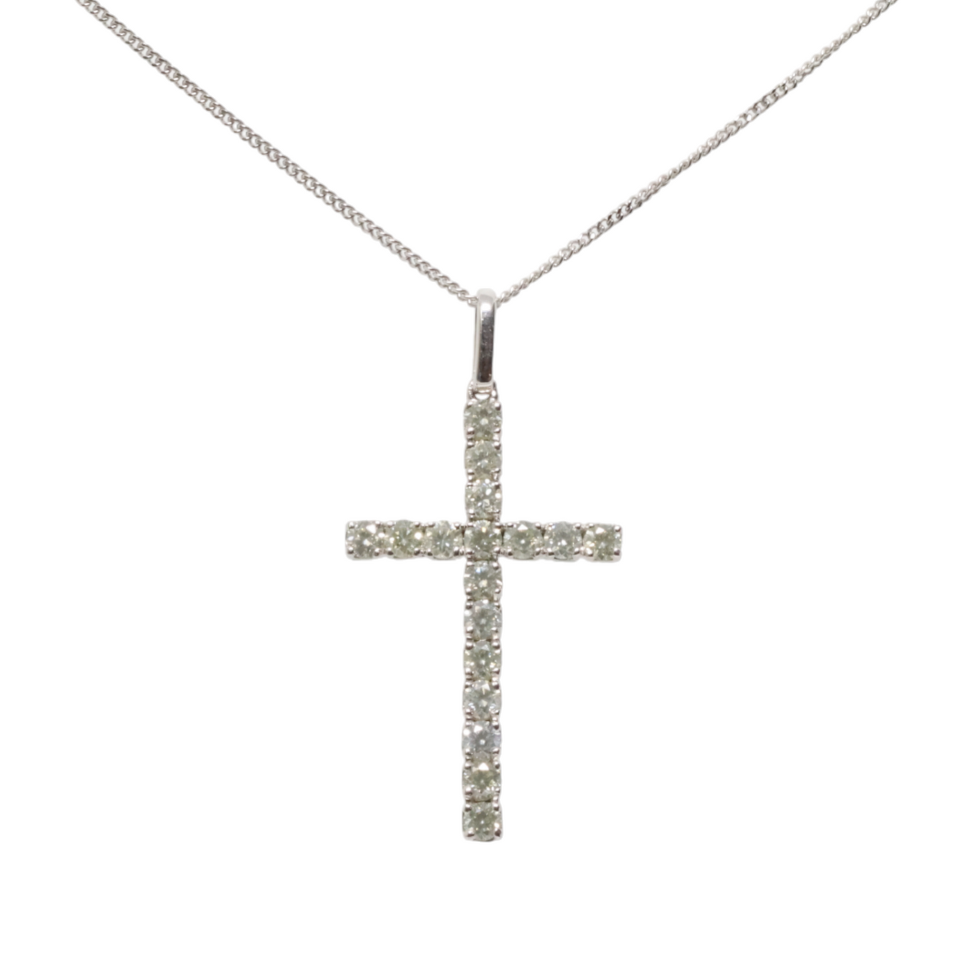 Diamond Cross Pendant