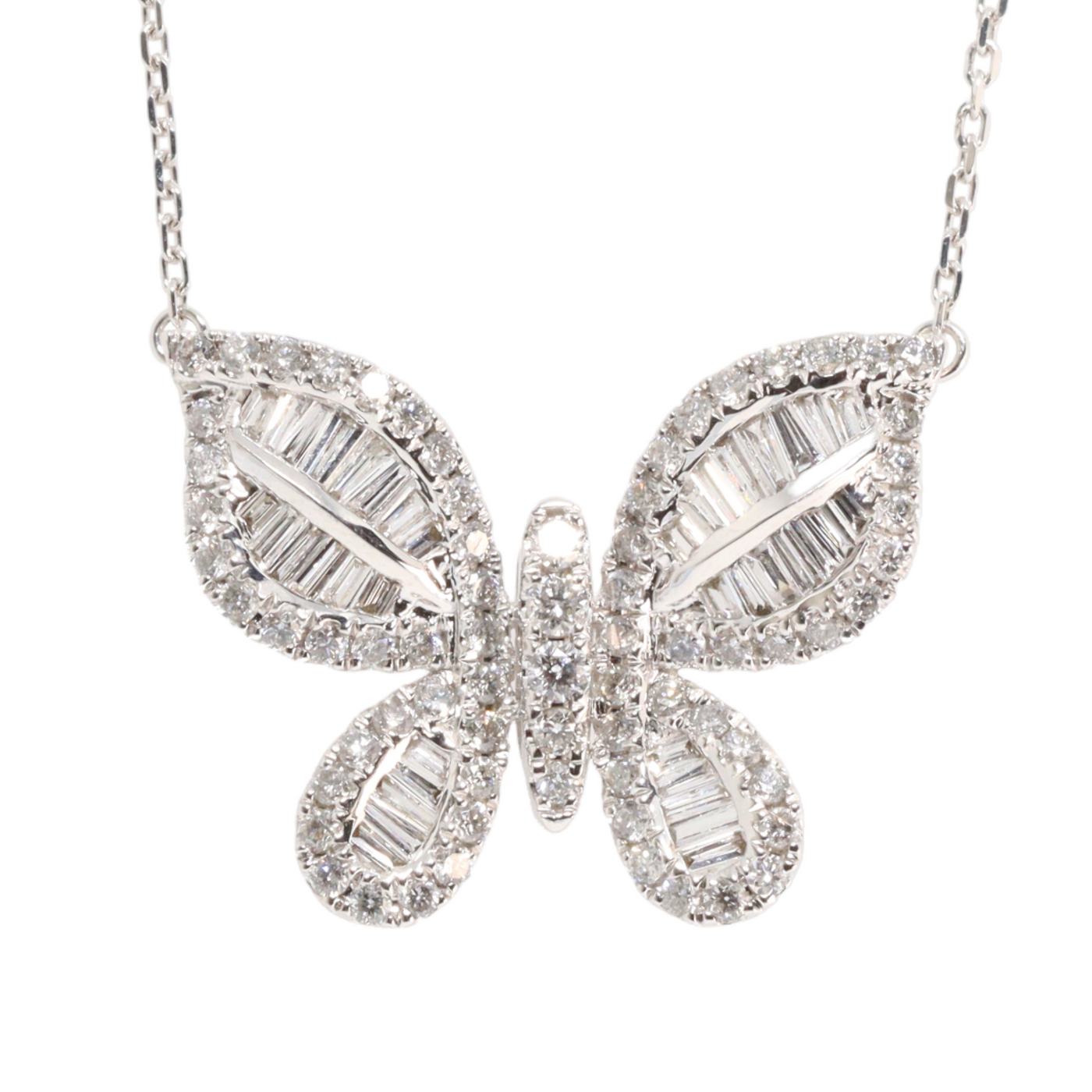 Butterfly Diamond Pendant