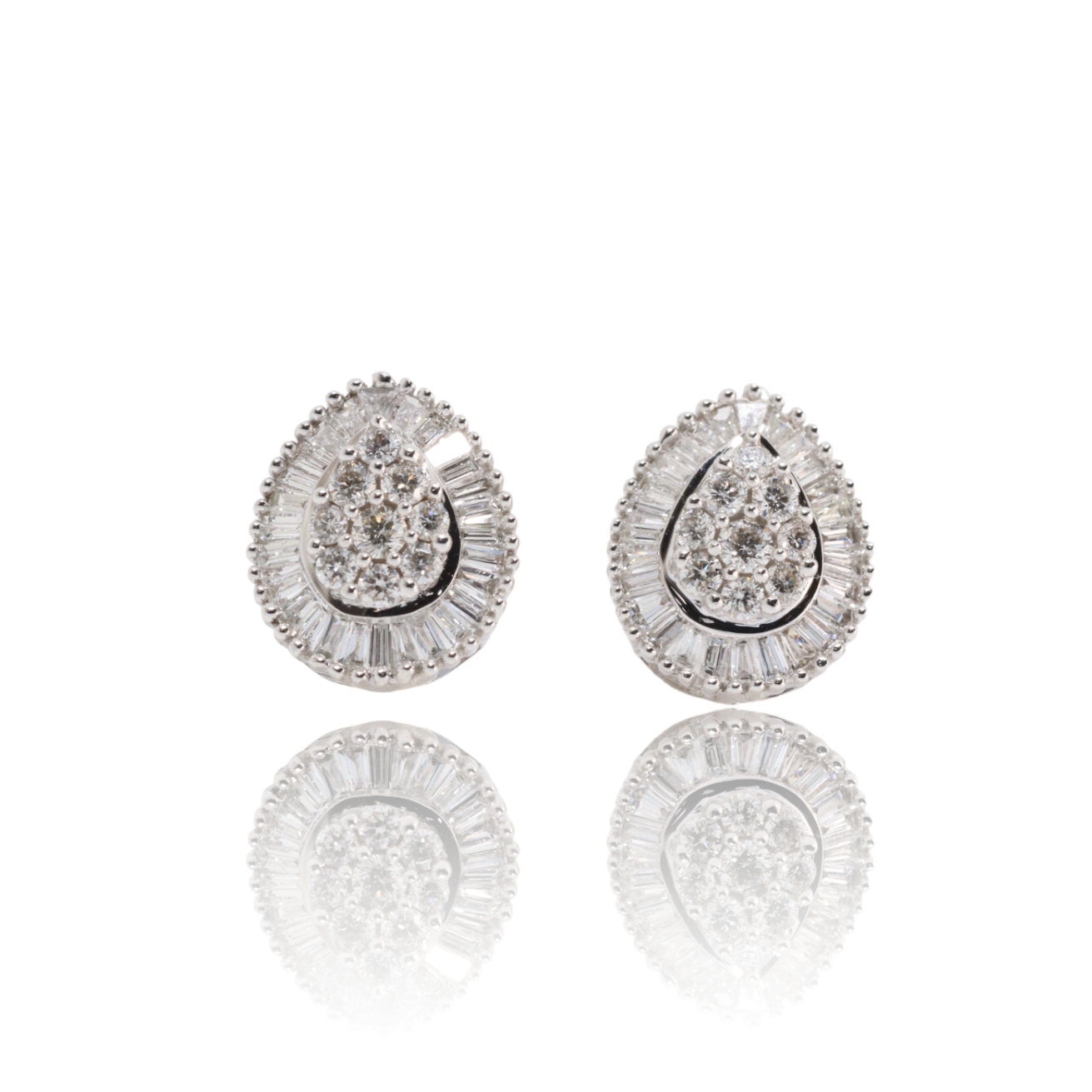 TearDrop Diamond Earrings