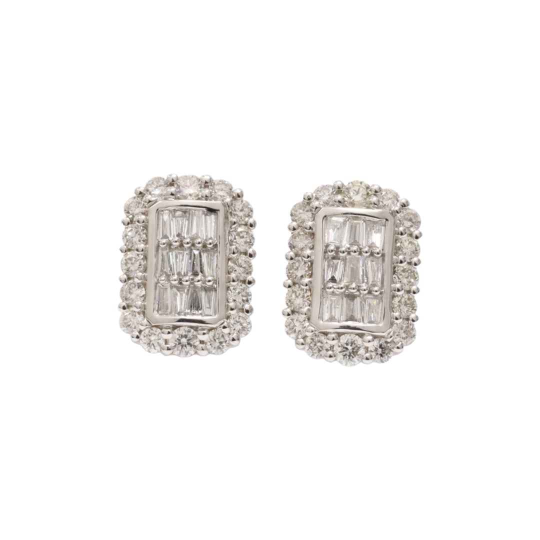 Diamond Stud Earrings