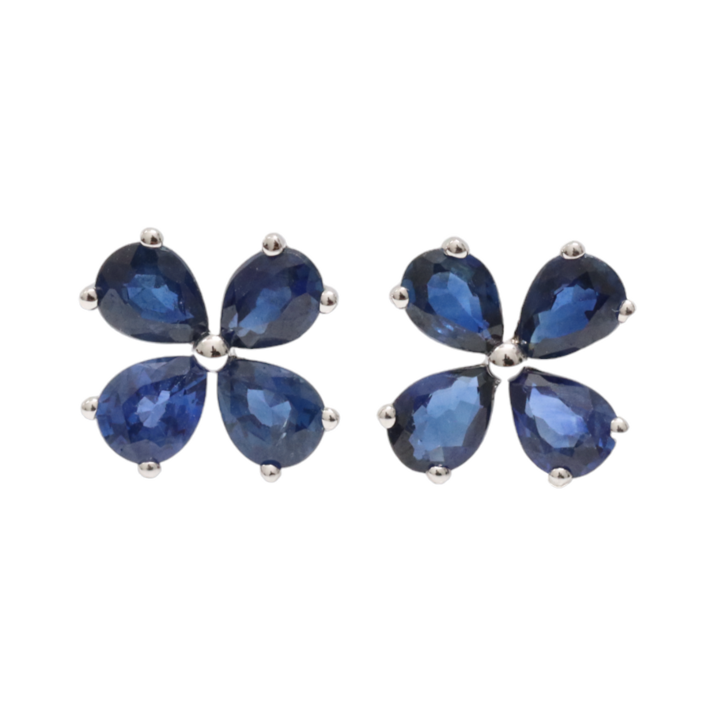 Blue Sapphire Earrings