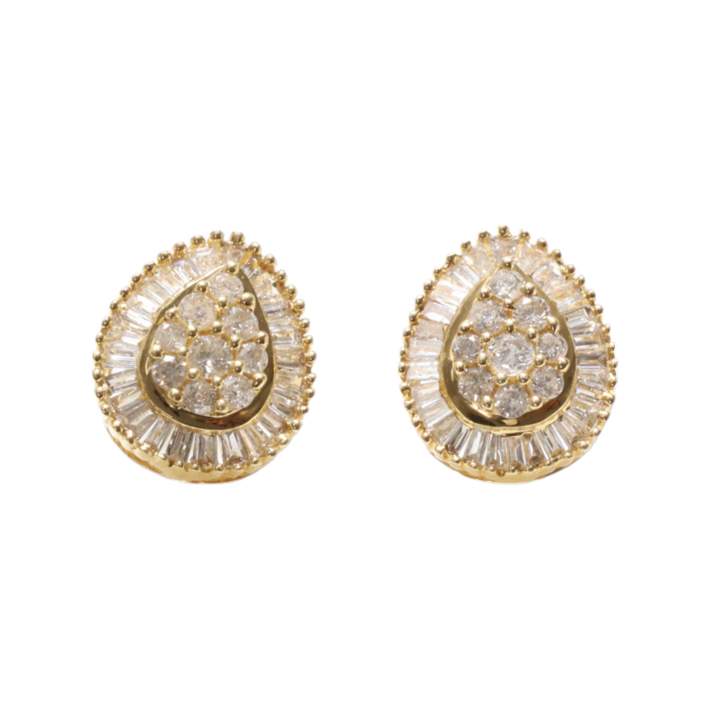 TearDrop Diamond Earrings