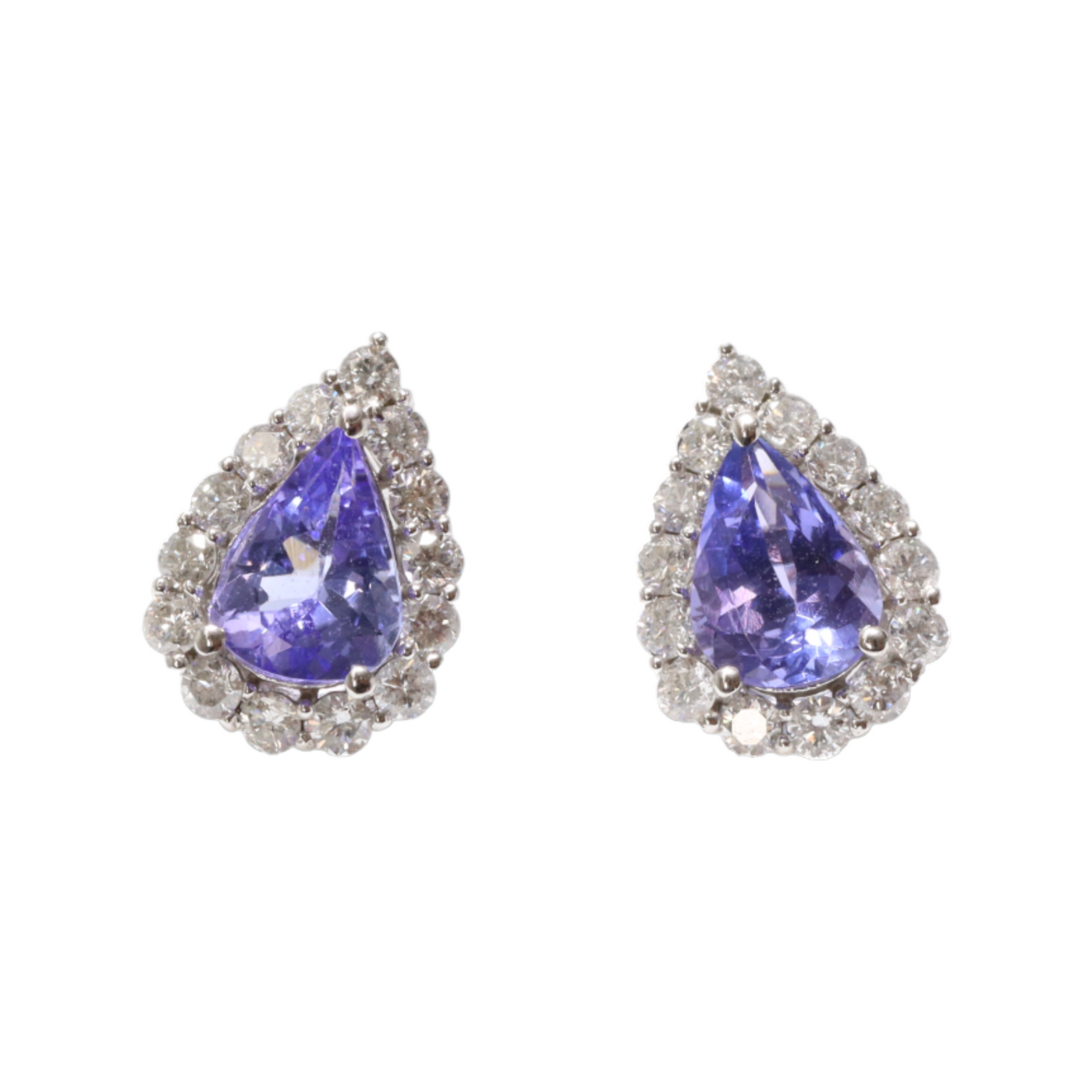 Tanzanite and Diamond Earrings