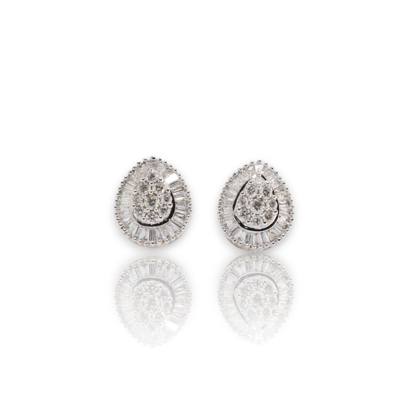 TearDrop Diamond Earrings