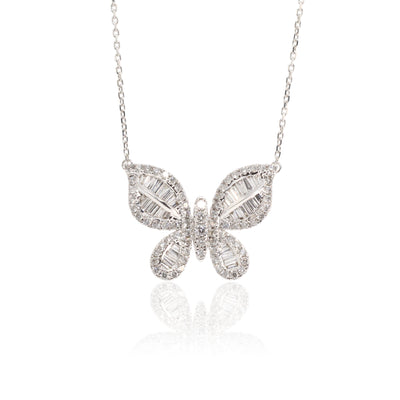 Butterfly Diamond Pendant