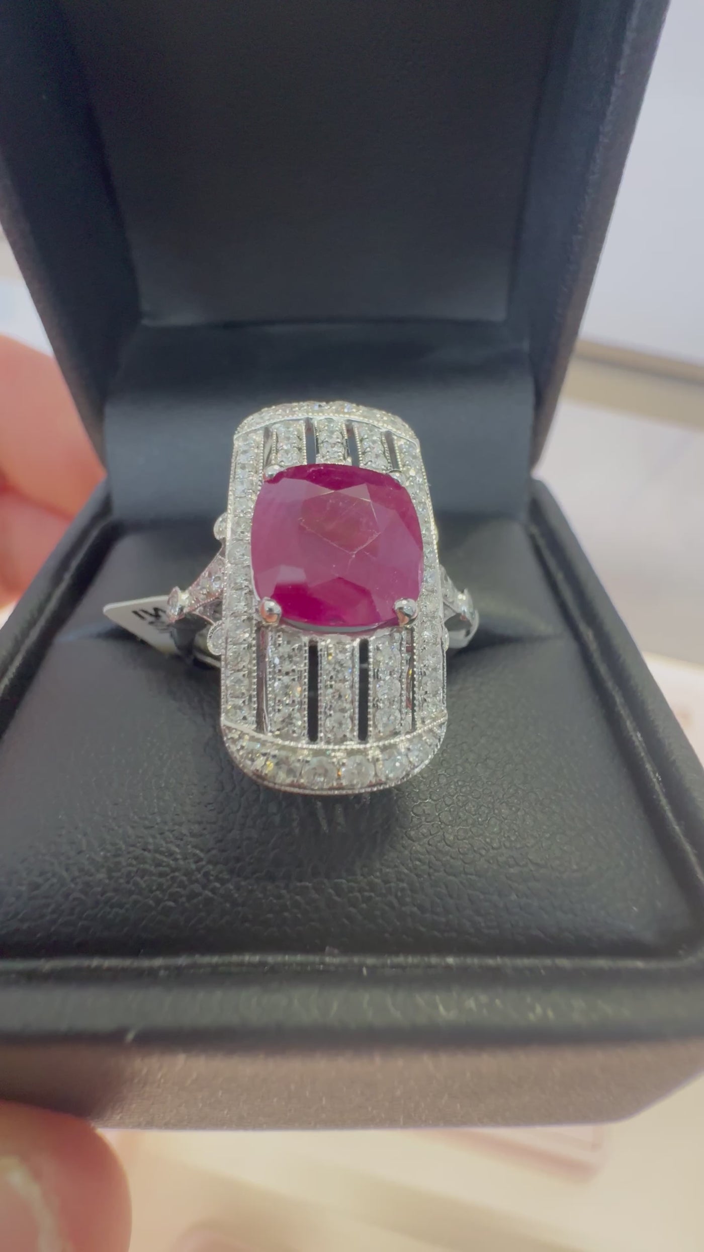 RUBY AND DIAMOND RING