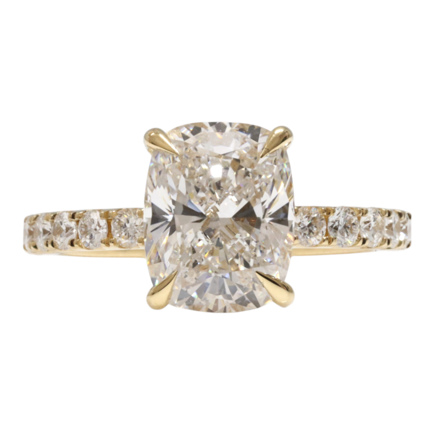 Cushion Modified Brilliant Engagement Ring