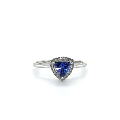 Tanzanite and Diamond Ring