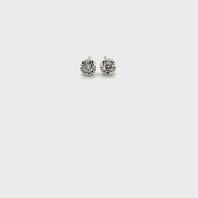 Diamond Stud Earrings