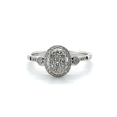 Diamond dress ring